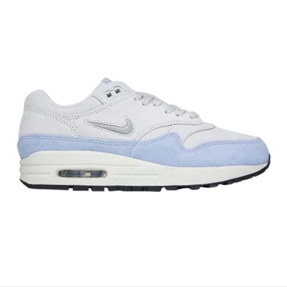 NIKE Air Max 1, Size 10 Royal Tint and Jewel Logo.